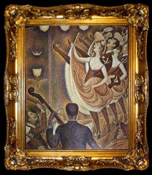 framed  Georges Seurat Dance, ta009-2